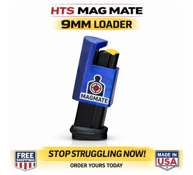 Universal Quick-Loading Tool for Training (Made in the USA ) Chrome Blue
